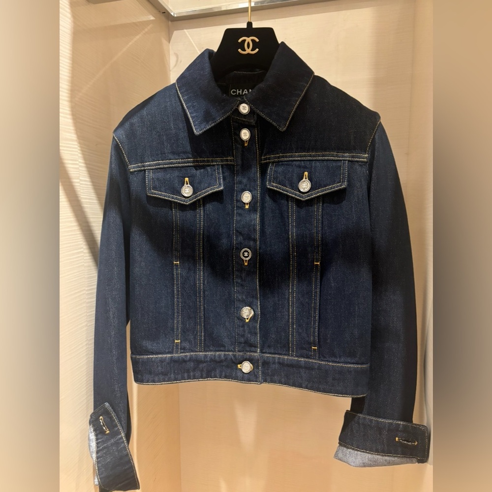 Chanel Denim Jacket 34